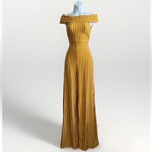 Diosa Striped Jumpsuit